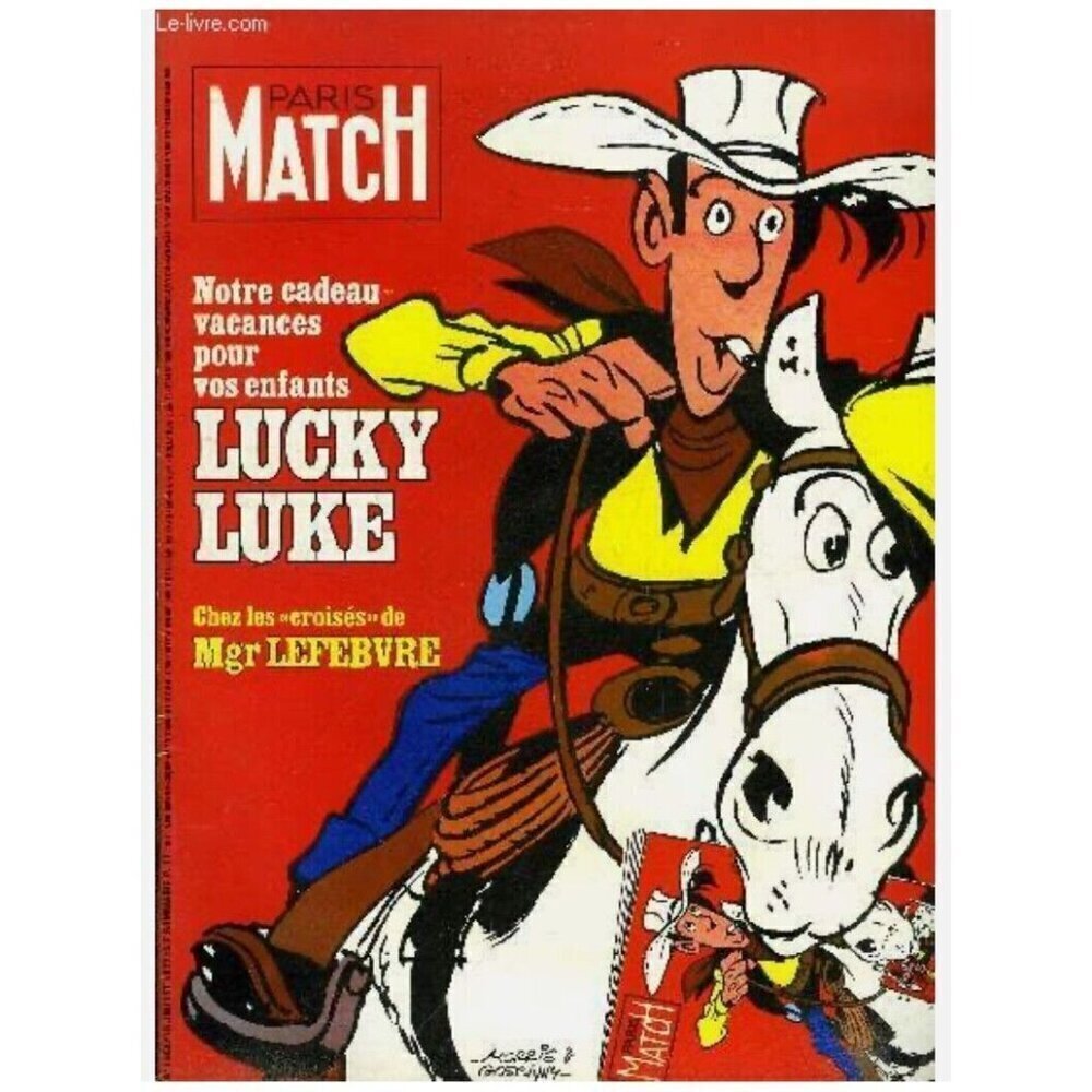 PARIS MATCH 1468 Benzaken Mutti Lucky Luke Morris Goscinny Bizig